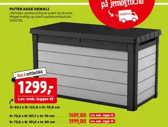 jem & fix PUTEKASSE DENALI tilbud