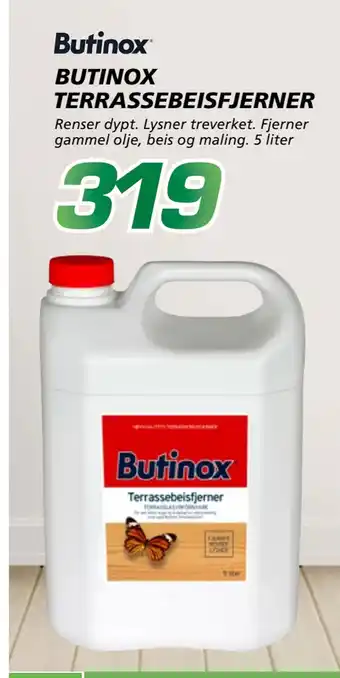Coop Byggmix BUTINOX TERRASSEBEISFJERNER tilbud