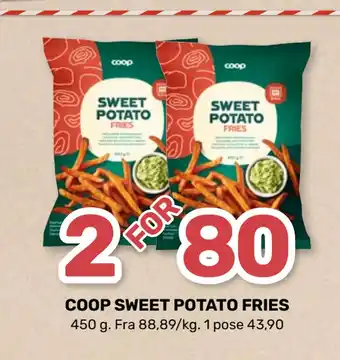 Matkroken COOP SWEET POTATO FRIES tilbud