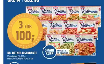 Coop Obs DR. OETKER RISTORANTE tilbud
