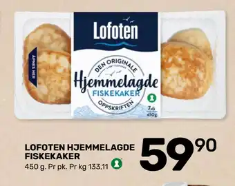 Matkroken LOFOTEN HJEMMELAGDE FISKEKAKER tilbud