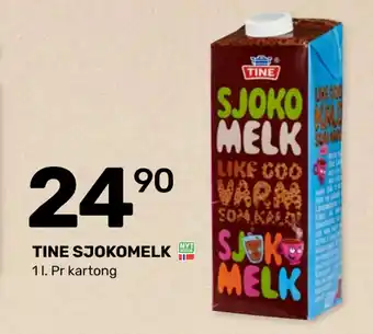 Matkroken TINE SJOKOMELK tilbud