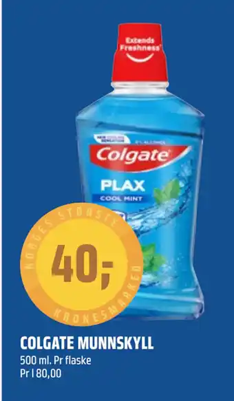 Coop Obs COLGATE MUNNSKYLL tilbud