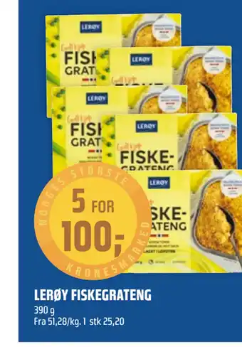 Coop Obs LERØY FISKEGRATENG tilbud
