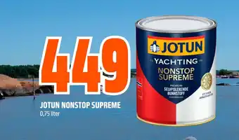 Obs Bygg JOTUN NONSTOP SUPREME tilbud