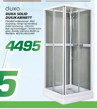 Coop Byggmix DUXA SOLID DUSJ tilbud