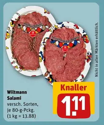 Coop Extra Wiltmann Salami tilbud