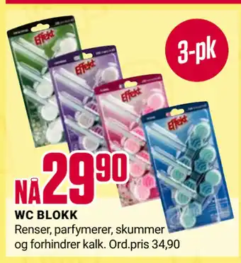 Europris WC BLOKK tilbud