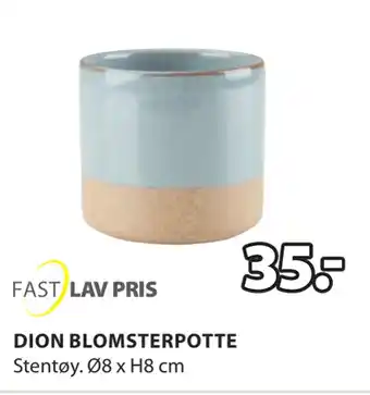 JYSK DION BLOMSTERPOTTE tilbud