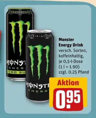 Coop Extra Monster Energy Drink tilbud
