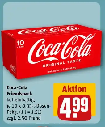 Coop Extra Coca-Cola Friendspack tilbud