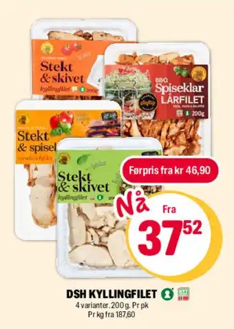 Coop Extra DSH KYLLINGFILET tilbud