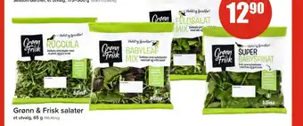 Spar Grønn & Frisk salater tilbud