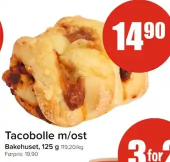 Spar Tacobolle m/ost tilbud