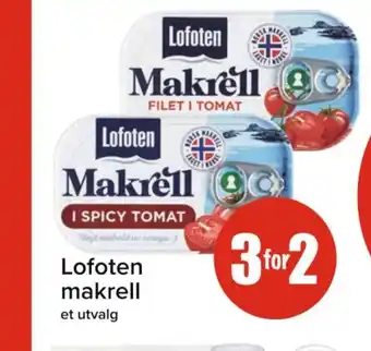 Spar Lofoten makrell tilbud