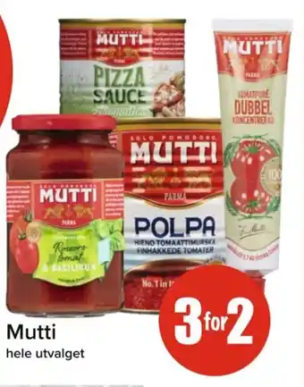 Spar Mutti tilbud