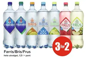 Spar Farris/Bris/Frus tilbud