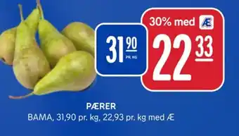 Rema 1000 PÆRER tilbud