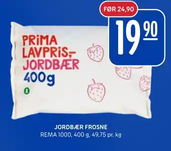 Rema 1000 JORDBÆR FROSNE tilbud