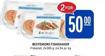 Rema 1000 BESTEMORS FISKEKAKER tilbud