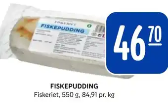 Rema 1000 FISKEPUDDING tilbud