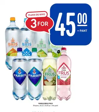 Rema 1000 FARRIS/BRIS/FRUS tilbud