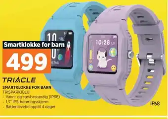SMARTKLOKKE FOR BARN TRISPARKIBLU