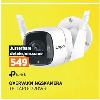 POWER OVERVÅKNINGSKAMERA tilbud