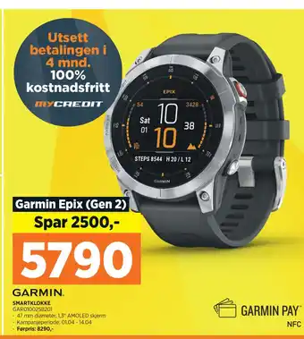 POWER SMARTKLOKKE tilbud
