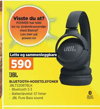 POWER BLUETOOTH-HODETELEFONER tilbud