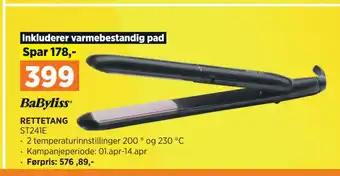 POWER RETTETANG tilbud