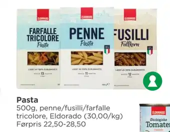 Meny Pasta tilbud