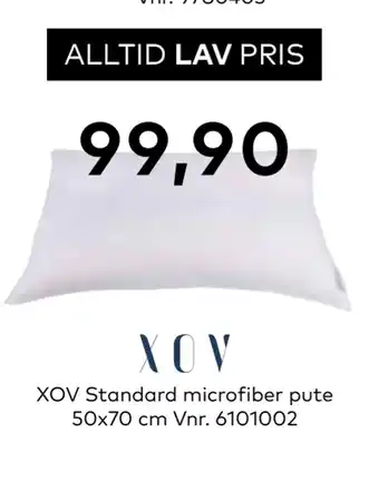 Skeidar XOV Standard microfiber pute tilbud