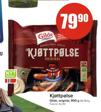 Spar Kjøttpølse tilbud