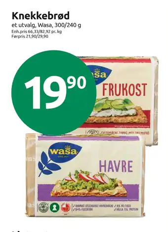 Joker Knekkebrød tilbud