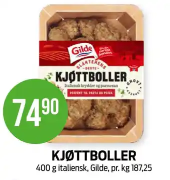 Kiwi KJØTTBOLLER tilbud