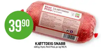 Kiwi KJØTTDEIG SNABB tilbud