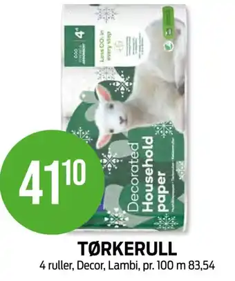 Kiwi TØRKERULL tilbud