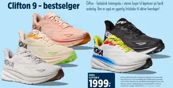 Sport 1 HOKA CLIFTON 9 tilbud