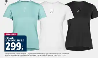 Sport 1 JOHAUG ELEMENTAL TEE 2.0 tilbud