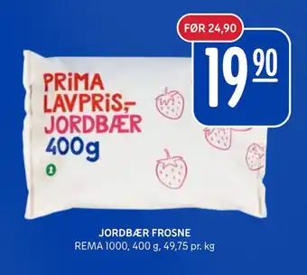 Rema 1000 JORDBÆR FROSNE tilbud