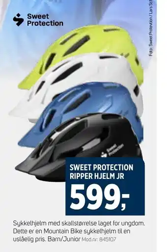 Sport 1 SWEET PROTECTION RIPPER HJELM JR tilbud