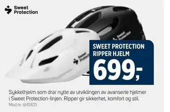 Sport 1 SWEET PROTECTION RIPPER HJELM tilbud