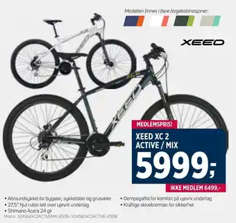 Sport 1 XEED XC 2 ACTIVE / MIX tilbud