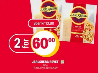 Coop Extra Jarlsberg revet ost tilbud