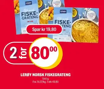 Lerøy fiskegratin