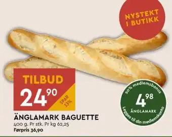 Coop Mega Änglamark baguette tilbud