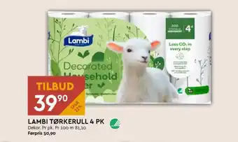 Coop Mega Decor tørkerull tilbud