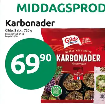 Joker Gilde karbonader tilbud