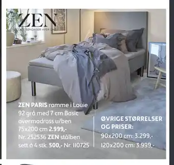 Bohus ZEN PARIS tilbud